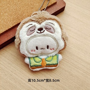 Pendentif en peluche de dessin animé, petit animal mignon (<span class=keywords><strong>lapin</strong></span>, renard, léopard), <span class=keywords><strong>accessoire</strong></span> de sac - Product Image 5