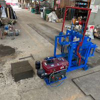 Machine à Briques - Idéale pour les Petites Entreprises et les Fermes + Machine à Blocs de Cendres + Moules Personnalisables pour Briques Creuses/Complètes
