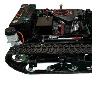 เครื่องตัดหญ้าแบบสายพานลำเลียง SDL764-90A พร้อมรีโมทคอนโทรล ความกว้างการตัด 900 มม. เครื่องยนต์เบนซิน 27 แรงม้า เหมาะสำหรับพื้นที่ลาดชันและสวนผลไม้ - Product Image 1