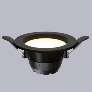 5W/9W Modern Square Aluminum LED Recessed <b>Downlight</b> Golden/Silver Case 3000K/6500K Color Temperature IP20 Rated SMD2835 LED - Product Image 2