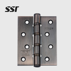 Bisagra de puerta plana de acero inoxidable con rodamiento de bolas y apertura de 180 grados, diseño moderno, resistente, para dormitorio, venta al por mayor - Product Image 1