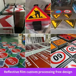 Película Reflectante Acrílica de Grado Publicitario, Súper Resistente y de Alta Resistencia, para Señales de Tráfico, Venta Directa de Fábrica - Product Image 2