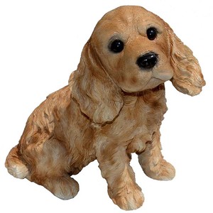 Puppy Sculptuur Hars Hond Ambachten - Product Image 1