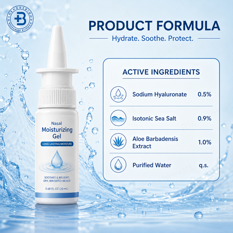 Oem/odm High Quality Private Label Anti-Nasaler Allergy Gel 20ml Herbal ...