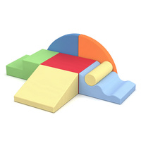 Ensemble de jeu d'escalade sensoriel en mousse souple haute densité pour enfants, avec marchepieds et toboggan, idéal pour les crèches et les maternelles - Vente en gros directe usine