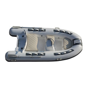 قارب من البلاستيك معتمد من Haohai CE مصنوع خصيصًا بشعار صلب لكابينة الركاب كروزر يستخدم من الألياف الزجاجية بدن للغوص والغوص - Product Image 5