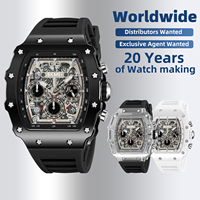 Reloj de Marca Famosa al por Mayor Skmei 2305, Reloj de Pulsera Deportivo de Lujo con Seis Manecillas, Resistente al Agua, de Silicona, para Hombre, de Cuarzo