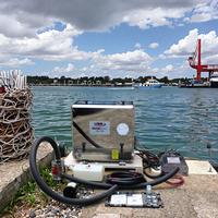 Kleine 10KW 20KW 30KW Fischer Panda Marine Aggregat Wechsel richter Meersalz Wasser gekühltes Yacht boot Marine Diesel Generatoren