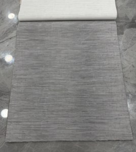 Stores romains modernes à texture imitation lin, stores romains en tissu tissé couleur neutre pour la décoration des fenêtres de la maison et des hôtels - Product Image 6