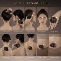 Coupe de Moxibustion en Céramique Personnalisable avec Logo, en Pierre Bian, Multifonctionnelle, pour Massage Gua Sha, Certifiée CE Classe I, pour le Bien-être Corporel Complet