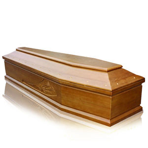 Articoli Funerari: Cofano Funebre in Legno Marrone, Prezzo Conveniente, Casse e Cofani per Funerali - Product Image 4