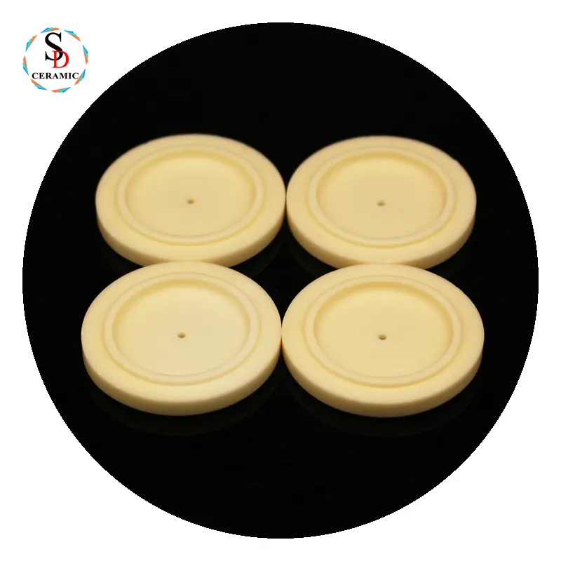 Heat-Resistant Precision Industrial Insulator 99% Al2O3 Alumina Ceramic Disk