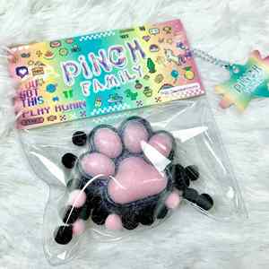 Wholesale Cute Soft Cat Paw <b>Fidget</b> Toy Sensory Antistress Christmas Gift for Children Customizable Box Fast Delivery PU - Product Image 2