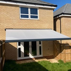 Modern Retractable Motorized Cassette Roof <strong>Awning</strong> Remote Control UV Protection Waterproof for Patio Garden Balcony Outdoor Use - Product Image 3