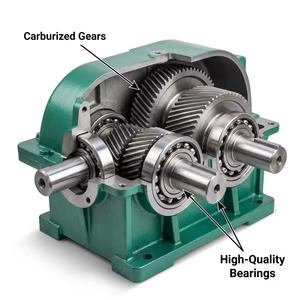 Riduttore Serie ZQ per Nastro Trasportatore <span class=keywords><strong>di</strong></span> <span class=keywords><strong>Pietre</strong></span> da Cava, Trasmissione <span class=keywords><strong>di</strong></span> Potenza Affidabile - Product Image 3