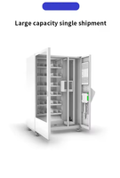 Distributeur automatique de snacks bon marché à écran tactile entièrement automatique Distributeur automatique de sushis avec carte de crédit/code QR/billets/pièces de monnaie
