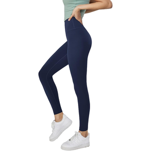 Women's Fitness <b>Leggings</b> <b>With</b> <b>Pockets</b> Custom Made for Gym Yoga and Training High Waist Stretch Pants Custom Logo and Size - Product Image 1