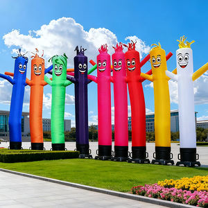Custom Outdoor Trade Show Publicidad Inflables Sky-Waving Blower Wind Sky Air Dancer para grandes aperturas y eventos <span class=keywords><strong>de</strong></span> la tienda - Product Image 1