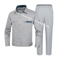 Vêtements de travail directement de l'usine, ensemble uniforme durable, vêtements de travail, conception personnalisée, champ pétrolier/lavage de voitures/conducteur, manches courtes/longues - MOQ BAS