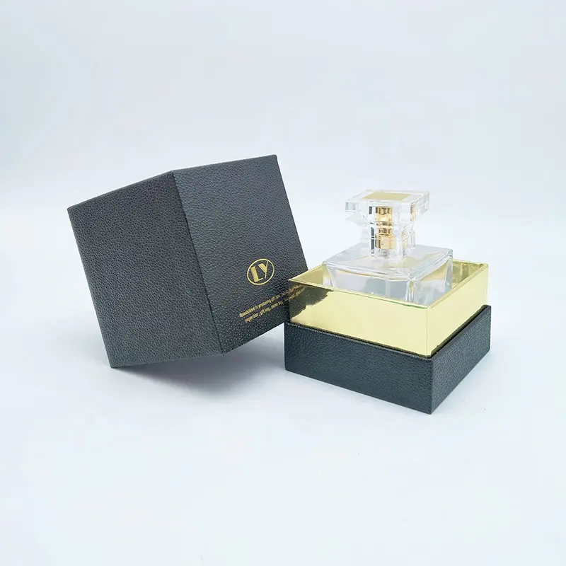 Custom Popular Black Slender Perfume Boxes Design Parfum Package Box Making Perfume Box