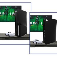 Coque en silicone pour PS5 Slim anti-rayures, coque de protection pour PS5, coque de protection pour console PS5 édition disque