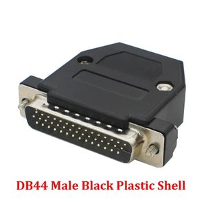 DB44 tête de soudure prise mâle/prise <span class=keywords><strong>femelle</strong></span> Kit de boîtier en plastique 3 rangées 44 broches connecteur série D-SUB 44 adaptateur boîtier gris noir - Product Image 6