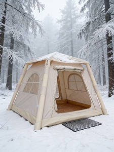 Meilleure tente gonflable familiale avec des coins arrondis sécurisés pour les enfants et une construction durable - Product Image 3