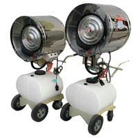 Ventilateur brumisateur agricole extérieur DMY 170L en acier inoxydable pour refroidissement par eau et air en serre