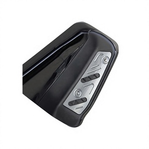 Reposapiés de aluminio CNC modificados para Haojue UFR150, pedales UFR con protección de goma anticaída trasera - Product Image 6