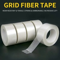 Ruban de cerclage monofilament en fibre de verre renforcé, transparent, étanche, de qualité commerciale, robuste, pour l'emballage en gros