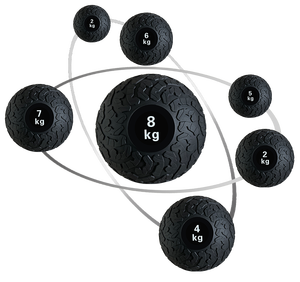 Palle mediche Slam Ball in PVC riempite di sabbia, personalizzabili, durevoli, lucide, nere, blu, verde acqua, arancioni, da 10-40 libbre, per allenamento di forza, fornitura di fabbrica - Product Image 3