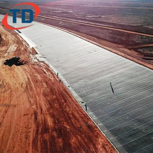 <span class=keywords><strong>HDPE</strong></span> geomembranes 0.75mm 1mm 1.5mm 2mm đen trắng bền <span class=keywords><strong>geomembrane</strong></span> cho tôm trang trại lót hồ chứa nhân tạo - Product Image 1