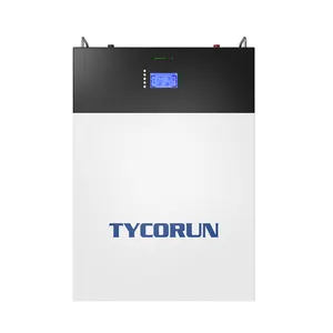 Tycorun الجدار الطاقة الشمسية 48v lifepo4 حزمة بطارية ليثيوم أيون بطارية قابلة للشحن تخزين الطاقة