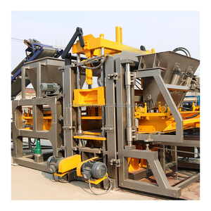 เครื่องทำบล็อกกลวงอัตโนมัติเต็มรูปแบบ Hongfan QT12-15 ควบคุมด้วย PLC ผลิตภาพสูง ขายดีในอเมริกาใต้ - Product Image 2