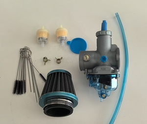 Carburador de Motocicleta PZ30 con <span class=keywords><strong>Cubierta</strong></span> de Base Azul de 30MM, el Paquete Incluye Filtro de Aceite, Cepillo de Limpieza, Filtro de Aire y Cierre a Presión - Product Image 3