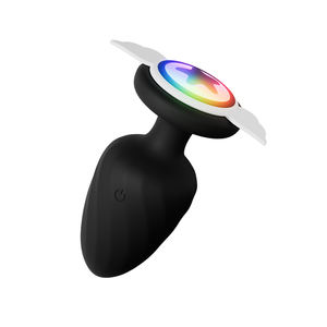 Delove-Vibrador Anal con Control Remoto Inalámbrico, Juguete Sexual Unisex, Luz EN LA Oscuridad, 12 Modos de Vibración, Tapón Anal de Silicona - Product Image 4