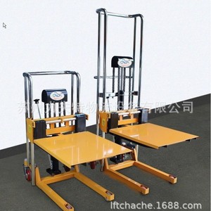 รถยกกึ่งไฟฟ้าแบบยกซ้อน รับน้ำหนัก 150 กก. ยกสูงสุด 1760 มม. แบบใช้แรงผลัก สำหรับงานขนย้ายวัสดุ - Product Image 5