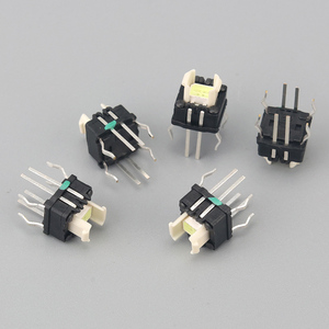 7x7 Dip illuminate Tactile đẩy nút Thiết bị chuyển mạch 8 pin 7*7*7mm 8 p dọc <span class=keywords><strong>tact</strong></span> chuyển đổi với LED 7x7 chuyển đổi - Product Image 1