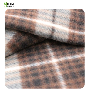 100% <span class=keywords><strong>Polyester</strong></span> đôi in đan Fleece vải cho mùa đông Hàng may mặc - Product Image 3
