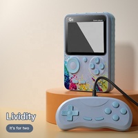 Boîte de jeu vidéo rechargeable Console de jeu rétro portable 500 en 1 Console Sup pour Gameboy avec manette de jeu