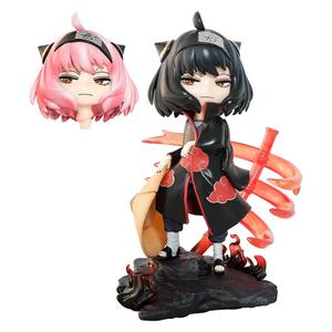 Figura de PVC de Alta Calidad, Modelo Hecho a Mano, con Doble Cabeza de Zorro, de la Serie <span class=keywords><strong>Anime</strong></span> Demon Slayer, para Decoración - Product Image 4