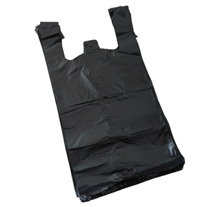 Bolsas de supermercado reutilizables de plástico para empacar alimentos, tipo camiseta, precio de fábrica. - Product Image 6
