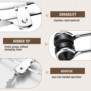 <span class=keywords><strong>Pince</strong></span> à coussin <span class=keywords><strong>pour</strong></span> bijoux Hobbyworker, en acier inoxydable, à action par levier, pinces à grille, <span class=keywords><strong>pince</strong></span> à coussin <span class=keywords><strong>pour</strong></span> bijoux <span class=keywords><strong>pour</strong></span> la fabrication <span class=keywords><strong>de</strong></span> bijoux en DIY - Product Image 3