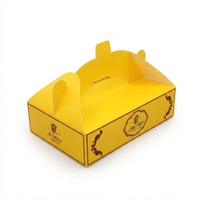 Boîte à gâteau d'anniversaire en gros, personnalisée, en carton épais, carrée, pour emballage de gâteaux, boîte à dessert portable