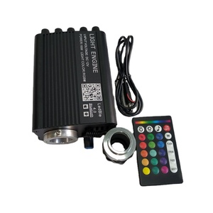 RGBW DC12V App Control et Télécommande Led <span class=keywords><strong>Fibre</strong></span> <span class=keywords><strong>Optique</strong></span> Étoile Étoile Plafonnier Kit Étoile Filante pour Toit de Voiture Décoratif - Product Image 1