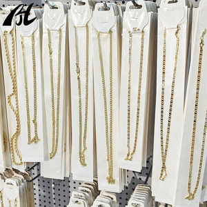 Vàng tinh khiết chuỗi thời trang Thiết lập linh hoạt cho Mặt dây chuyền hoặc trang phục hàng ngày Vòng cổ thanh lịch - Product Image 2