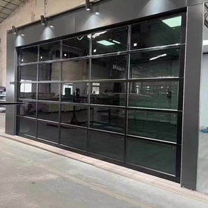 <span class=keywords><strong>Porte</strong></span> de <span class=keywords><strong>garage</strong></span> à vue complète pour <span class=keywords><strong>2</strong></span> <span class=keywords><strong>voitures</strong></span> avec ouverture à distance en métal encadré de plexiglas Portes d'entrée de voiture pliantes de la maison <span class=keywords><strong>Garage</strong></span> - Product Image 6