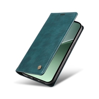 Étui en cuir à rabat magnétique solide avec porte-cartes pour Redmi Note 14 Plus 5G/Note 14 Pro 5G, pour Xiaomi 15 Pro Wallet Case Cover