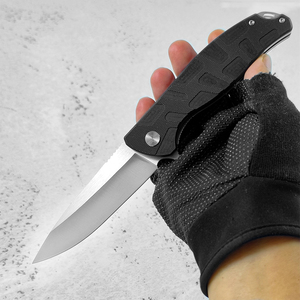 Navaja de Bolsillo Plegable Táctica EDC de Acero 8CR14 con Mango G10, para Supervivencia, Caza y Camping al Aire Libre, con Clip - Product Image 6