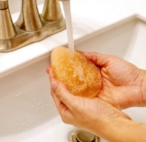 Tampons exfoliants Buff Puff Style pour enlever la peau morte, la saleté et le maquillage-Puf réutilisable - Product Image 2